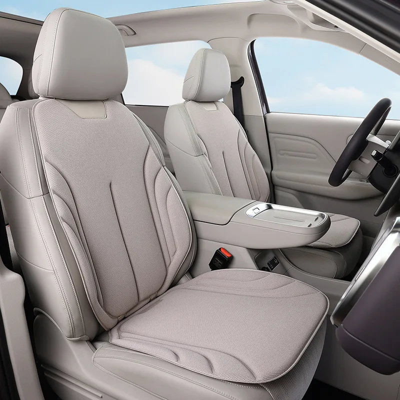 

Breathable Cool Seaweed Fiber Car Seat Cover Universal Cool Cushion Non-slip Luxury Car SUV Rams Latex Seat Cover Protection