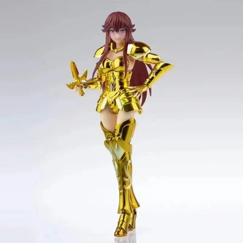 GT Saint Seiya Cloth Myth EX Scorpio Geraldine/Virgo Verna/Aries Dolores/Pisces Venus Gold Knights Zodiac Action Figure in Stock