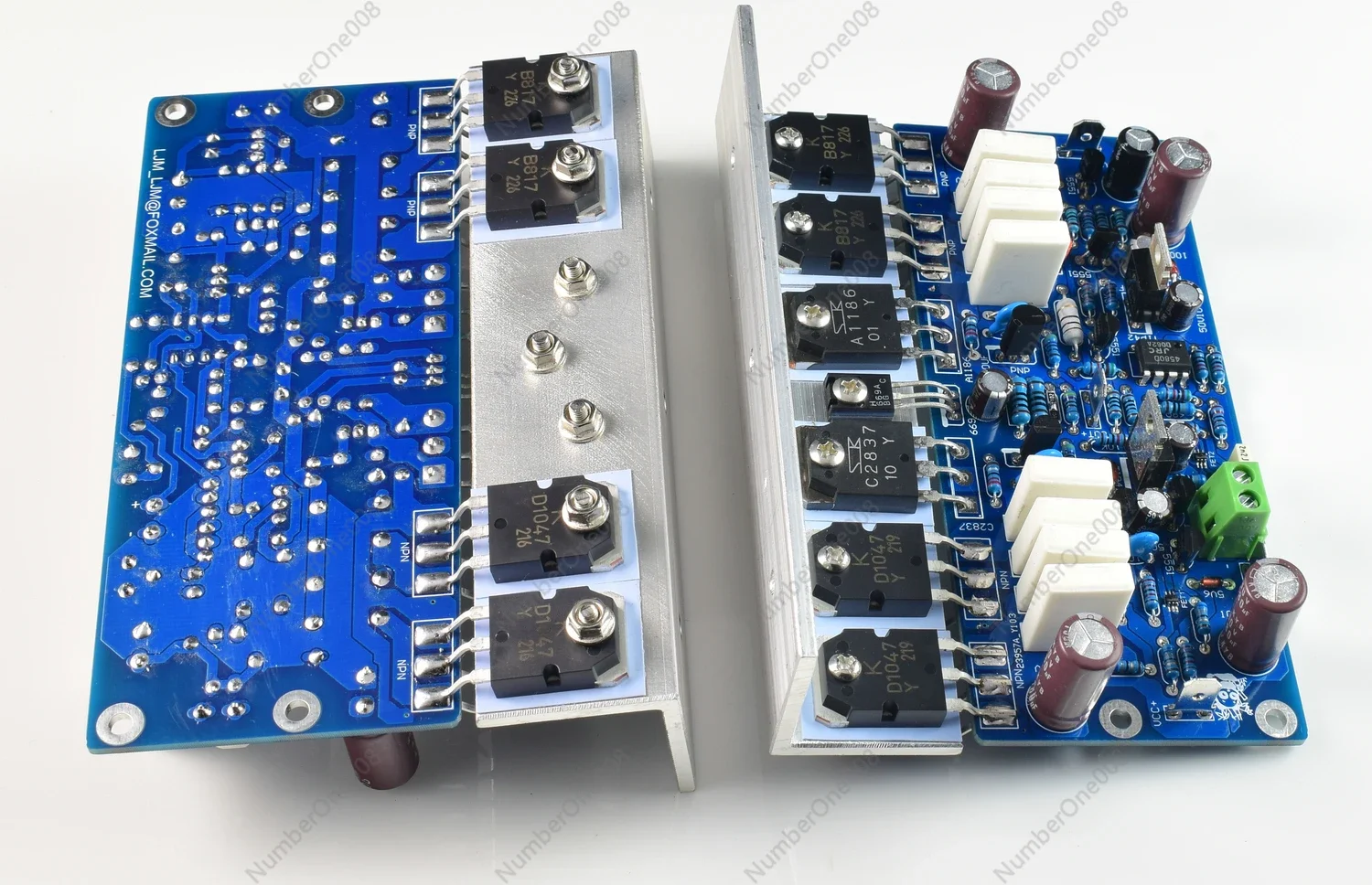 L25 Front Stage, Rear Stage, Combined Power Amplifier, Finished Board Dual Channel 250W 8R