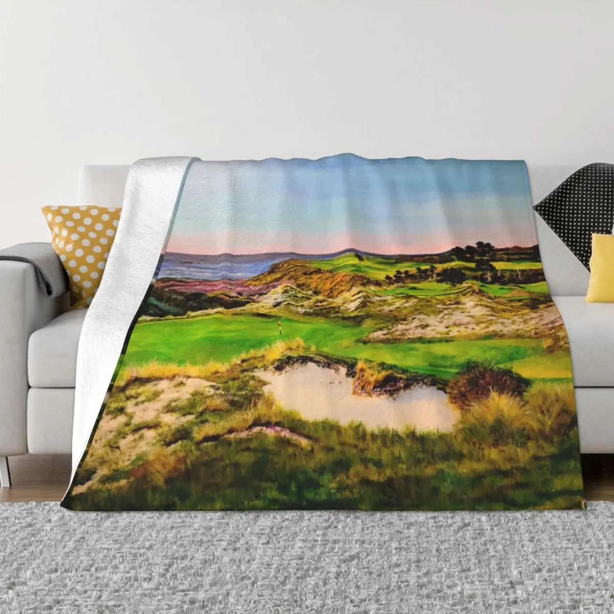 

Bandon Dunes Throw Blanket christmas gifts warm winter Blankets