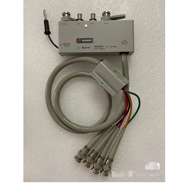 

Keysight AGILENT 16048A Test Lead, BNC Connector Test Cable AssemblyLCR Meter