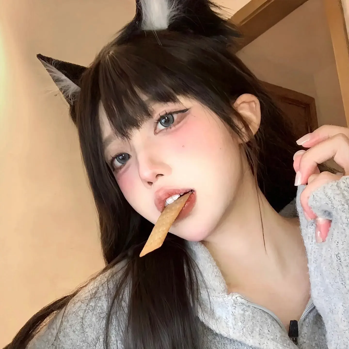 Beast Ears Cat Ears Hair Hoops Cos Props Plush Hair Accessories Cute Carnival Party Performance