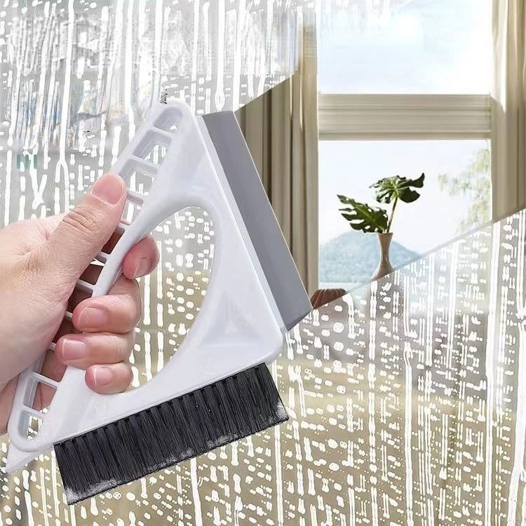 Clean glass windows, grooves and grooves, cleaning brushes, household cleaning, window sills, general purpose brushes