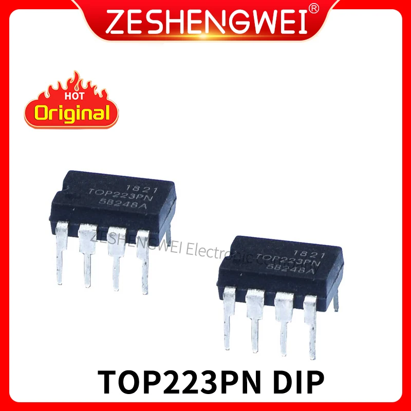 10PCS TOP223PN DIP8 TOP223 DIP TOP223P 223PN DIP-8 New IC