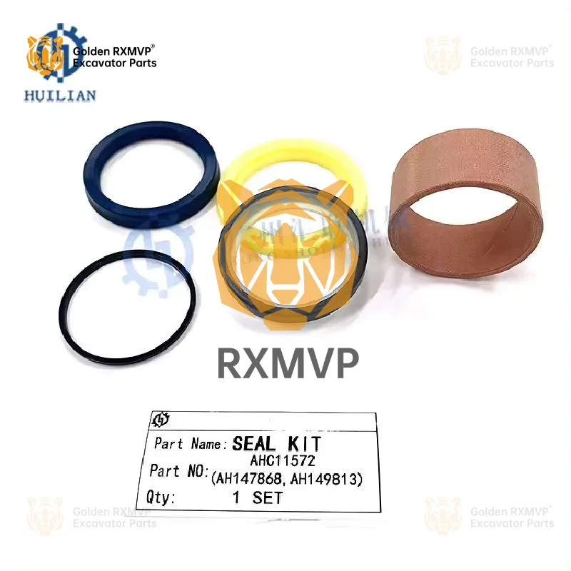 

For AHC11572 AH147868 AH149813 AHC11573 AH148164 AH210484 Hydraulic Cylinder Kit Rod Seal Repair Kit Excavator
