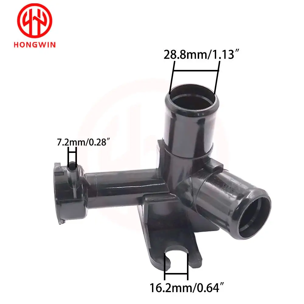 HONGWIN Radiator Coolant Filler Neck W/ Cap 25327-B4000 For HYUNDAI GRAND I10 L4 1.2L 2015-2022