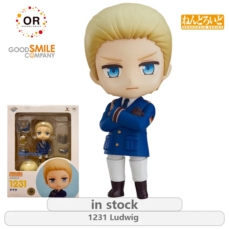 GSC Oryginalny Nendoron Hetalia World Stars Series 1958 Południowa Włochia/1231 Niemcy Figurka Akcji Anime Model Zabawka Prezent dla Chłopców