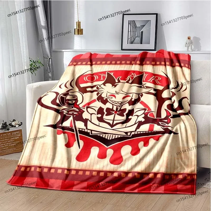 Helluva Chef Blitzo Erwachsene animierte niedliche weiche Plüsch decke Wohnzimmer Schlafzimmer Bett Sofa Picknick Flanell Decke Kinder Decke Geschenk