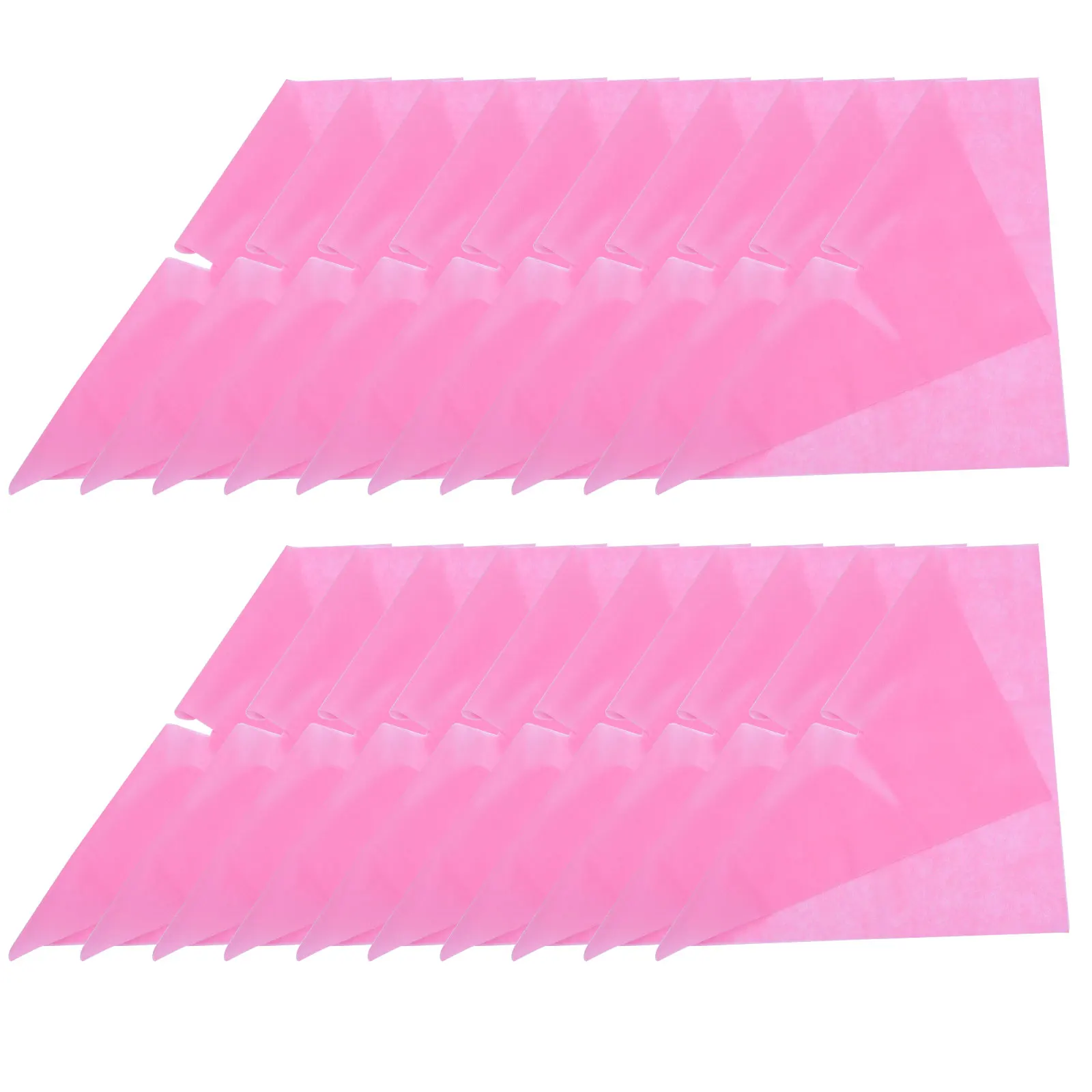 

100 Pcs Disposable Face Cushion Covers Pink Massage Towels Spa Beauty Salon Headrest Pads Non Woven Material Travel Size