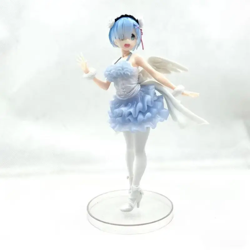 أنيمي اسبريستو إعادة: صفر الملاك ريم ورام عمل أرقام تحصيل نموذج اللعب بدء الحياة في عالم آخر تمثال