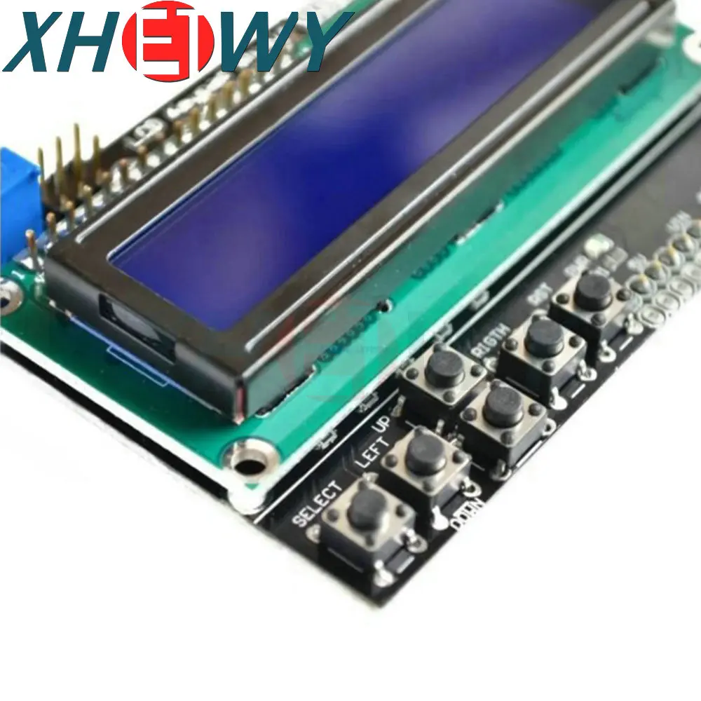 LCD Keypad Shield LCD 1602 Character LCD input and output expansion board for arduino raspberry pi uno mega 2560