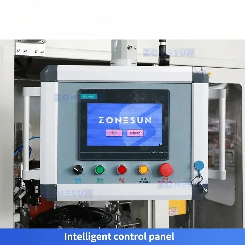 Zonesun الروتاري يتقلص آلة وضع العلامات على الأكمام يتقلص الأكمام قضيب آلة التغطيه يتقلص وضع العلامات ZS-UDTB50 #3