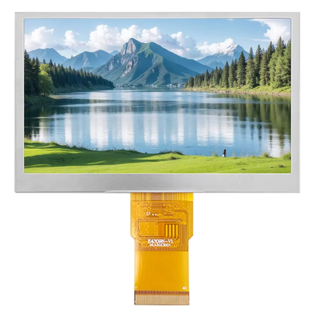 Modulo display TFT da 4,3 pollici 800 luminanze MCU Schermo seriale IPS parallelo Condensatore HD Touch 40PIN