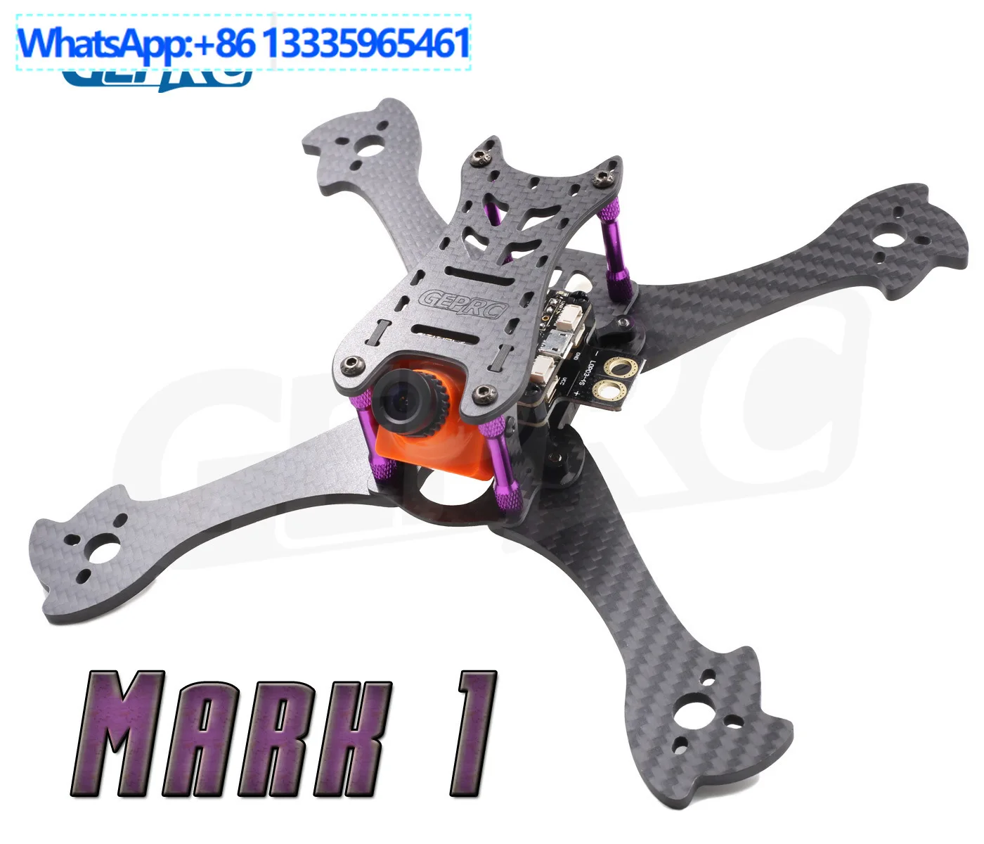 

GEPRC/GEP Mark1 Кроссовер FPV Гоночный самолет Квадрокоптер для фристайла, стойка
