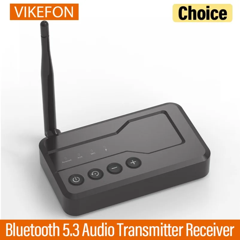 2-in1-ブルートゥースオーディオアダプター-bluetooth53-tx-rx-切り替え可能-aptx‑hd-低遅延-35mm-マイク-aux入力-テレビ-デスクトップ-旧スピーカー用