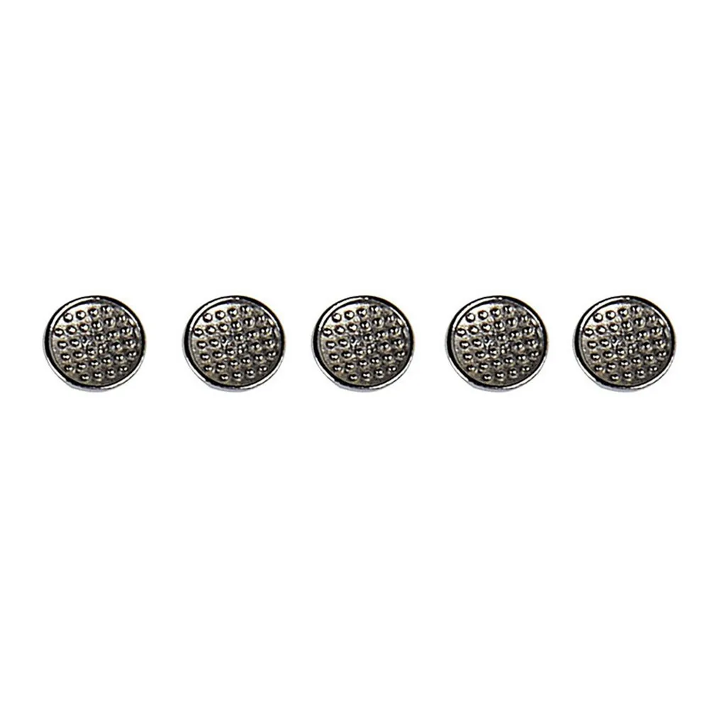 10pcs/Pack Dental Orthodontic Lingual Button Bottom Bondable Metal Tongue Side Buckle Dentistry Materials