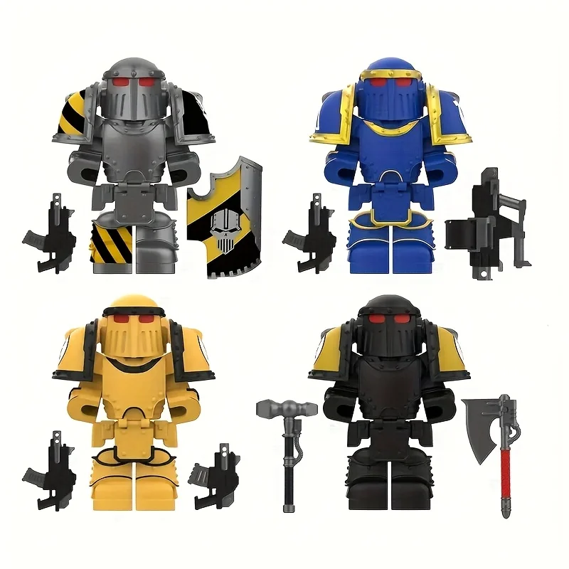 

Ancient Roman Medieval Themed Mechanical Armor Military Figures with Building Blocks, Suitable for Christmas Decorations/Halloween Decorations/Thanksgiving Decorations/Easter Decorations, a Must-Have for Gift Giving