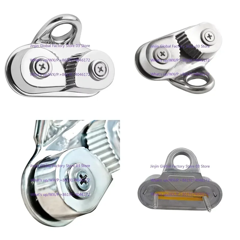 316 stainless steel 78mm with nose rope clamp ball cable clamp