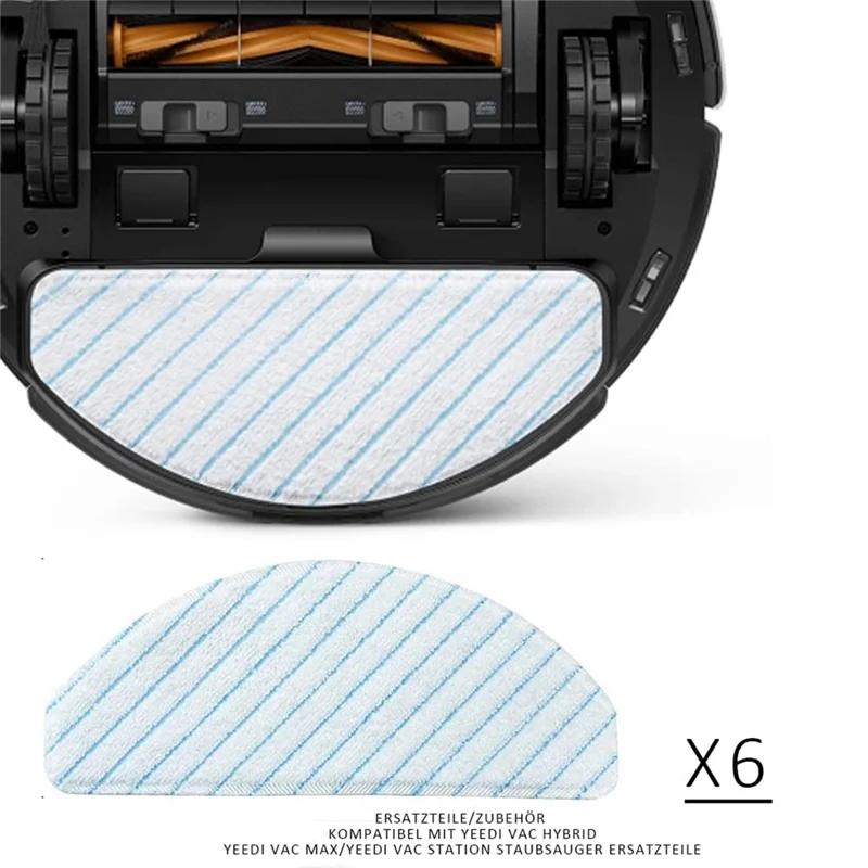 N89R Packung mit 17 Ersatzteilen/Zubehör, kompatibel mit Yeedi Vac 2 Pro Staubsauger-Ersatzteilen