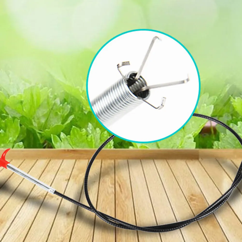 

Drain Dredging Tool Premium Material Flexible Bendable Four Claw Grip Hair Blockage Remover for Kitchen Bathroom Sink