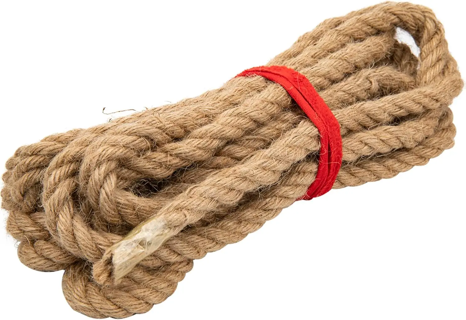 

1/2" x 20ft Natural Jute Rope - Strong & Flexible for Cat Posts, Crafts, Camping