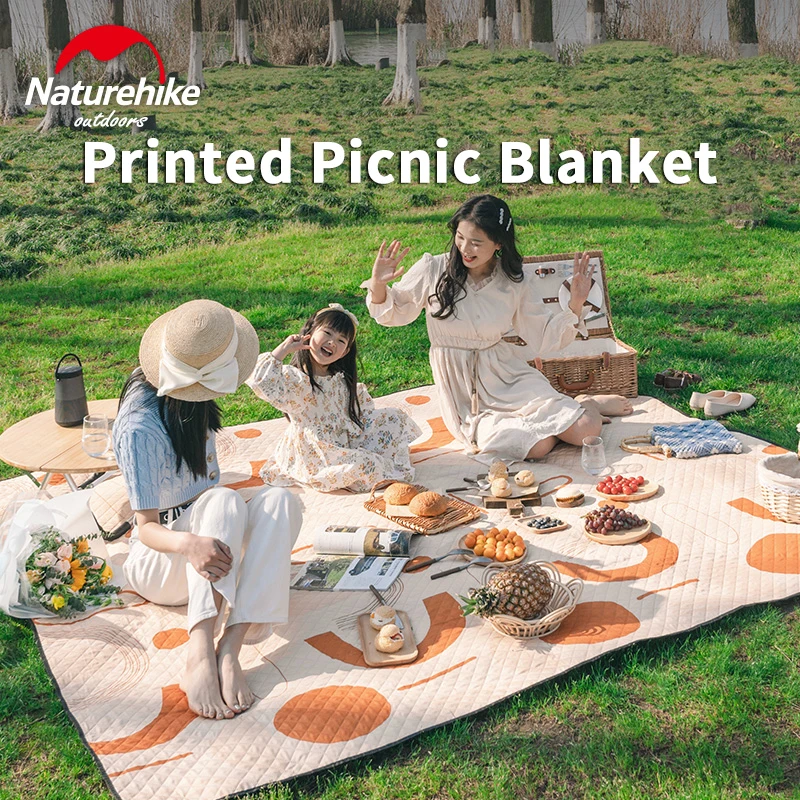 Naturehike Outdoor Portable Picnic Mat Lightweight Waterproof Machine Washable Wear-Resistant Beach Mattress Camping Blanket