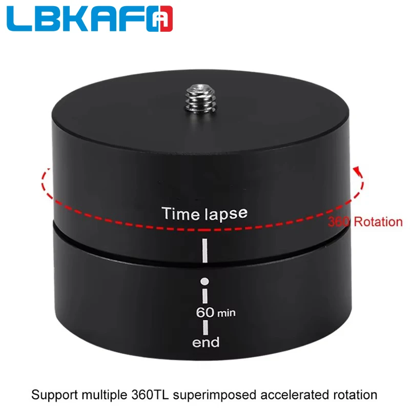 LANBEIKA للهاتف المحمول انخفاض زمني 360 درجة السيارات تدوير كاميرا ترايبود رئيس قاعدة 360 TL Timelapse ل Gopro 13 12 كاميرا SLR
