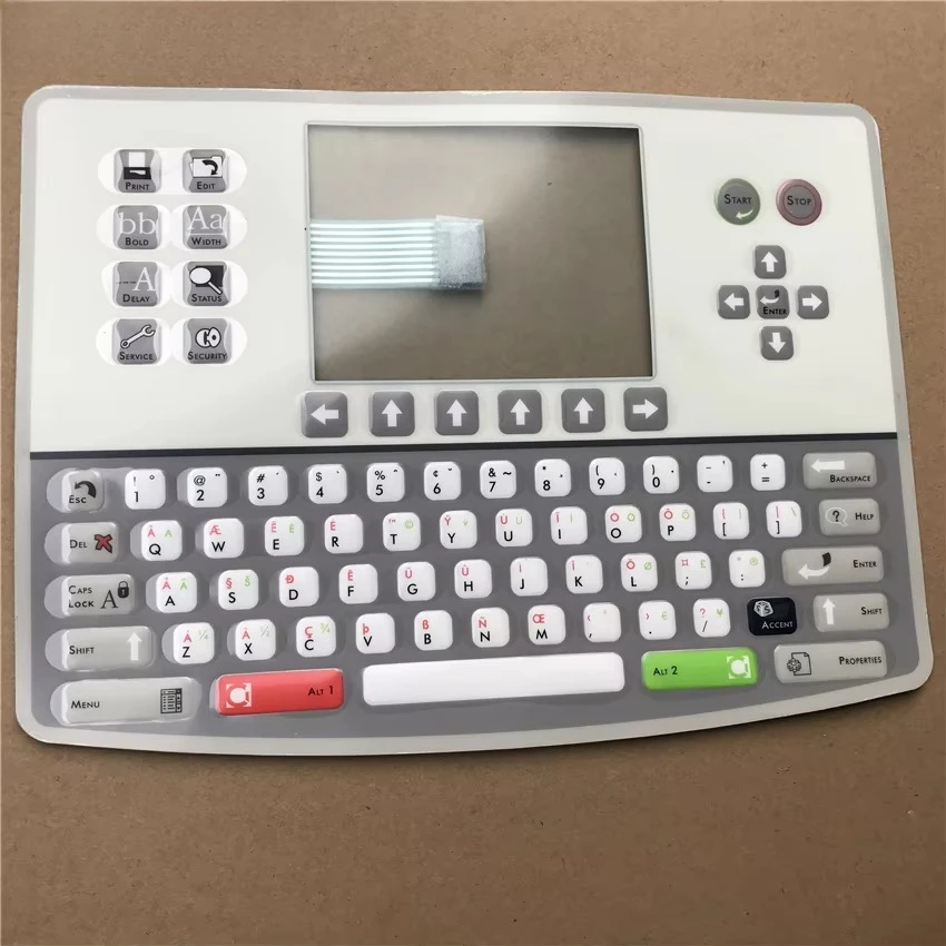 For Citronix Keyboard Display for Citronix Keypad Overlay OVERLAY for Citronix Ci1000 Ci2000 Ci700 Ci580 Series Printer