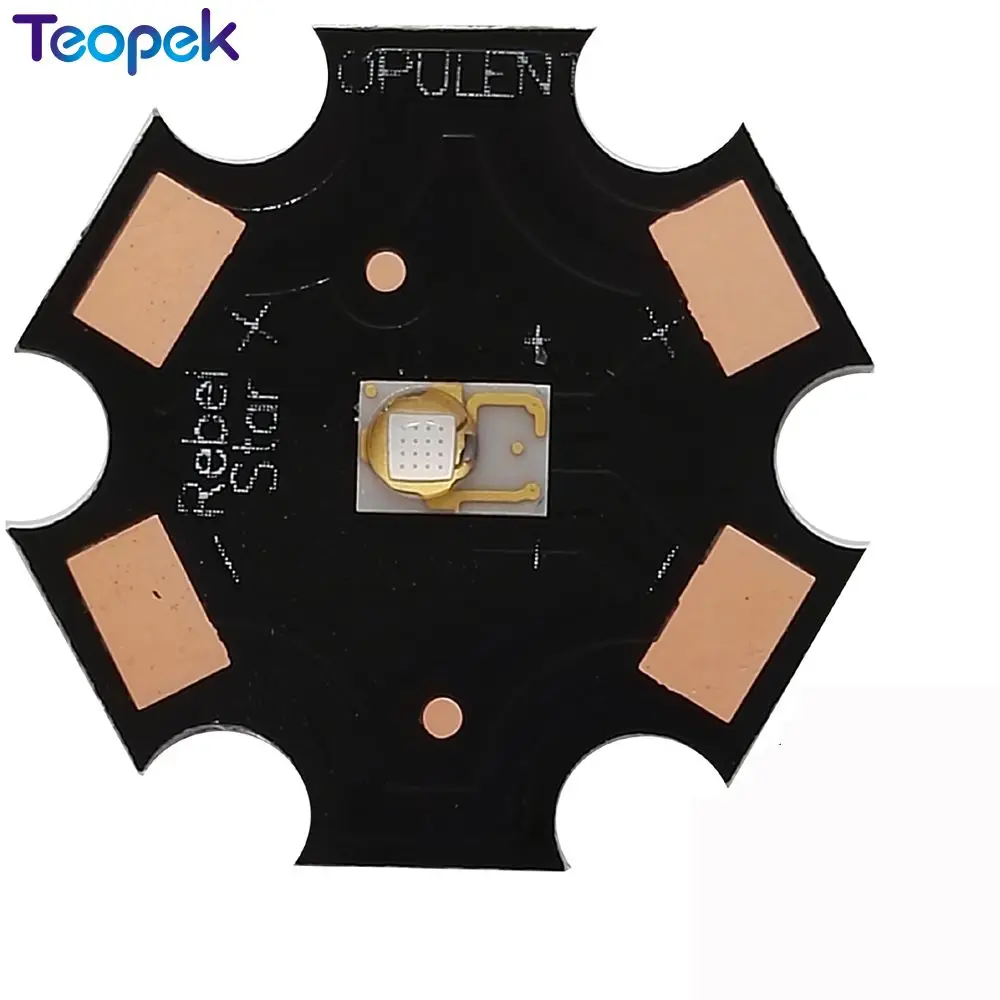 10pcs 3W High Power LED Light Emitter Chip LUMILEDS LUXEON Rebel White Warm White Red Green Royal Blue Amber Color On 20mm PCB