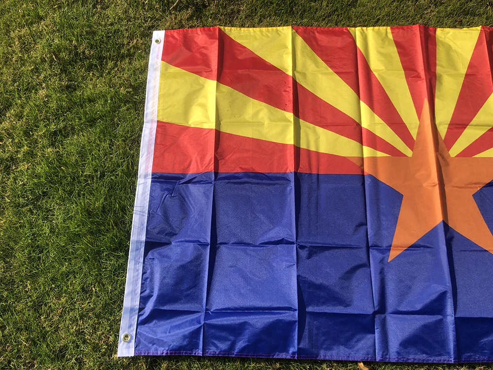 Arizona State Flag 90x150cm polyester Arizona State Flags and Banners USA American States Flag for Decoration