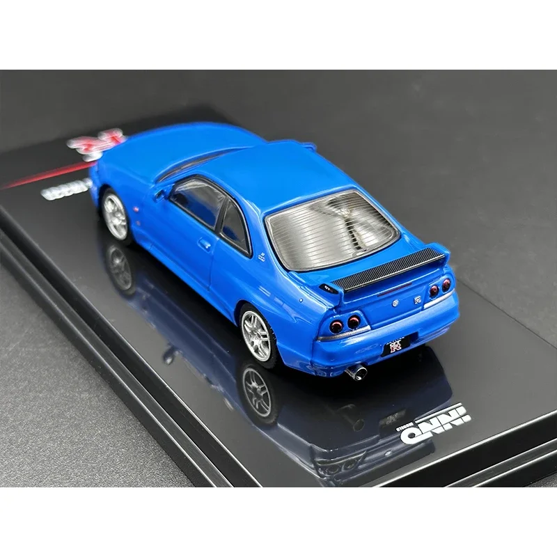 لعبة نموذج سيارة من سبيكة Inno ، 1:64 أفق GTR R33 LM lim