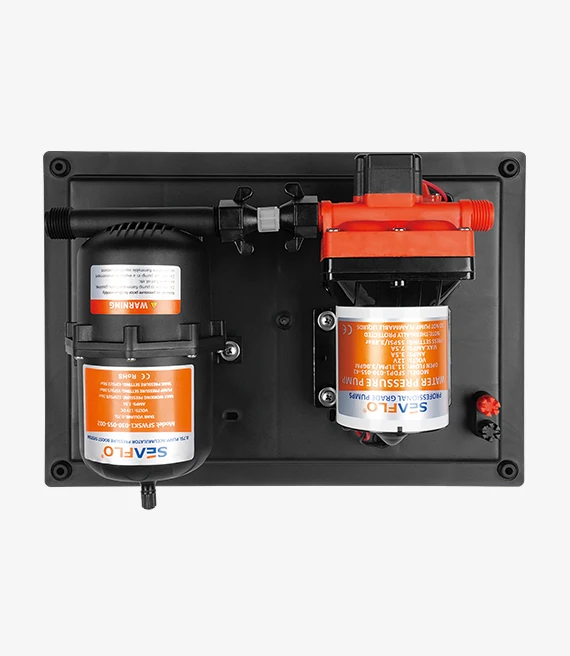 

TLF SEA FLO Wholesale 42 Series Water Pressure System for RV 1L Accumulator Tank 4.0GPM Diaphragm Pump 12V