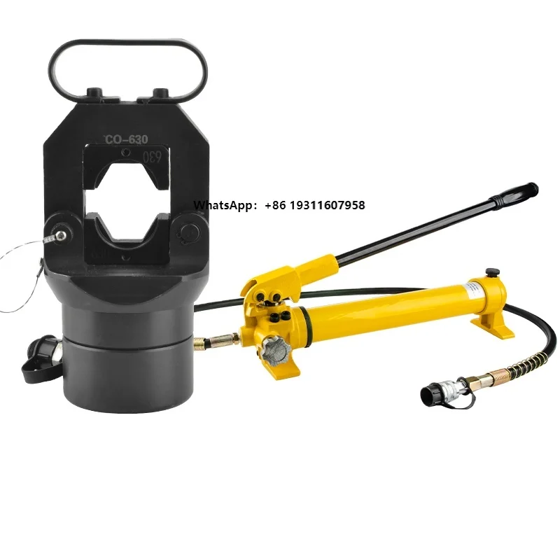 

FYQ-630 Hydraulic Cable Cutter 150-630mm Cable Crimping Tool with Split Crimping Pliers for Fittings and End Sockets