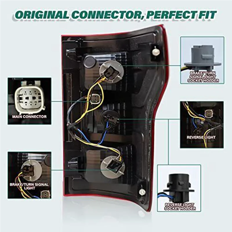 ABPP-For Ford F150 2018 2019 2020 الخلفية الذيل ضوء الأسلاك تسخير عكس ضوء الأسلاك تسخير JL3Z-13412-A