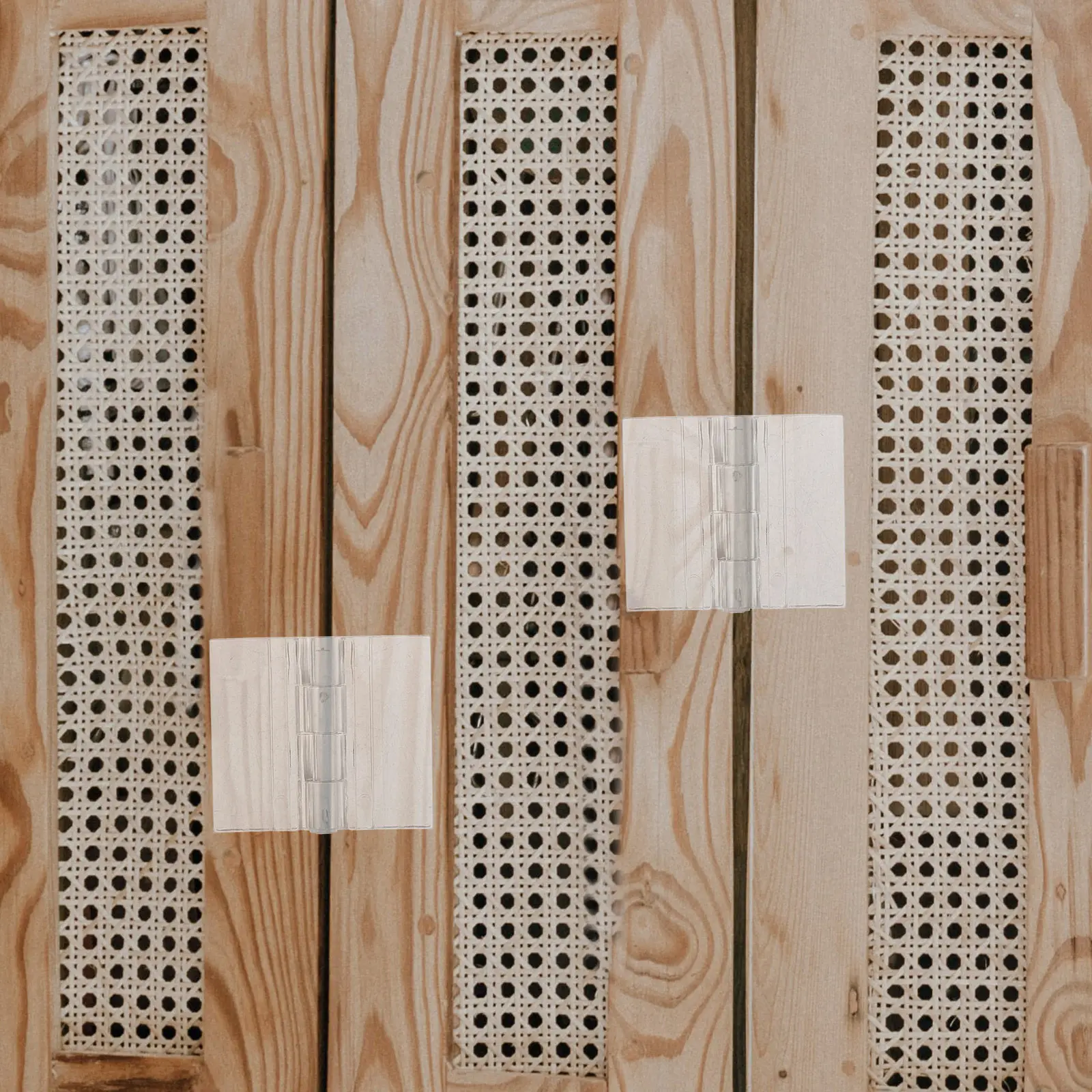 

10Pcs Clear Acrylic Hinges Heavy Duty Folding Hinge for Cabinet Drawer Box Door Glass Lid Storage Container Mini Hinges