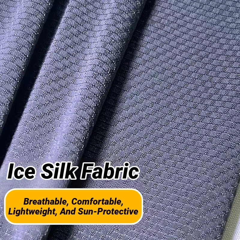 1 Par de Mangas de Braço Masculinas Refrescantes para Proteção Solar UV, Elásticas, Leves, Respiráveis, para Condução e Atividades ao Ar Livre