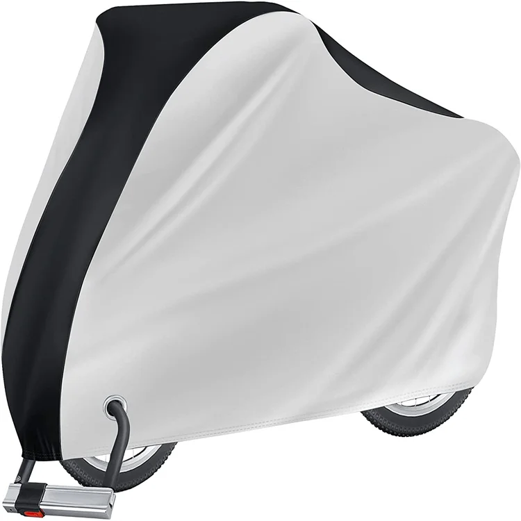 Custom Logo Outdoor Bike Cover Dust-Proof and Waterproof for Road Bicycles and Kids' Bikes Made of Durable Polyester