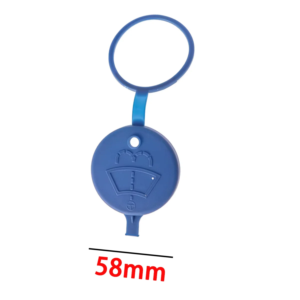 Applicable For Peugeot 206 207 208 1998-2012 Year's Car Windshield Washer Fluid Reservoir Blue Tank Cap M103710000 643232