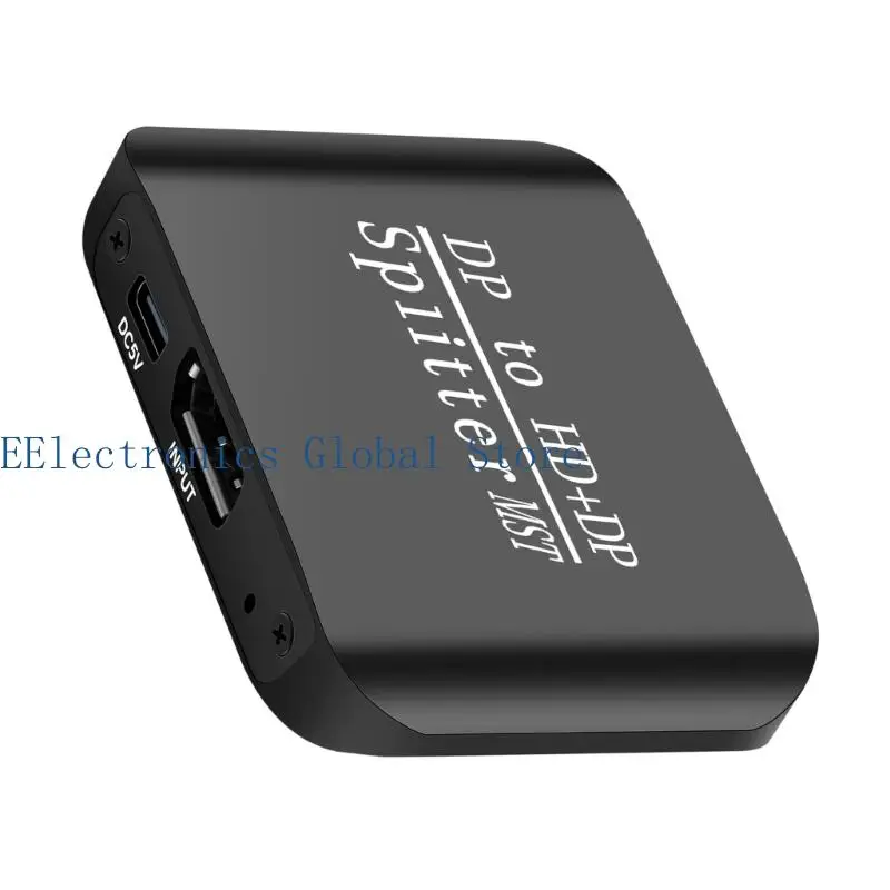 

462B MSTs Enableds DP HDTV Adapters For Two Independent Displays At 4K60Hz Resolution