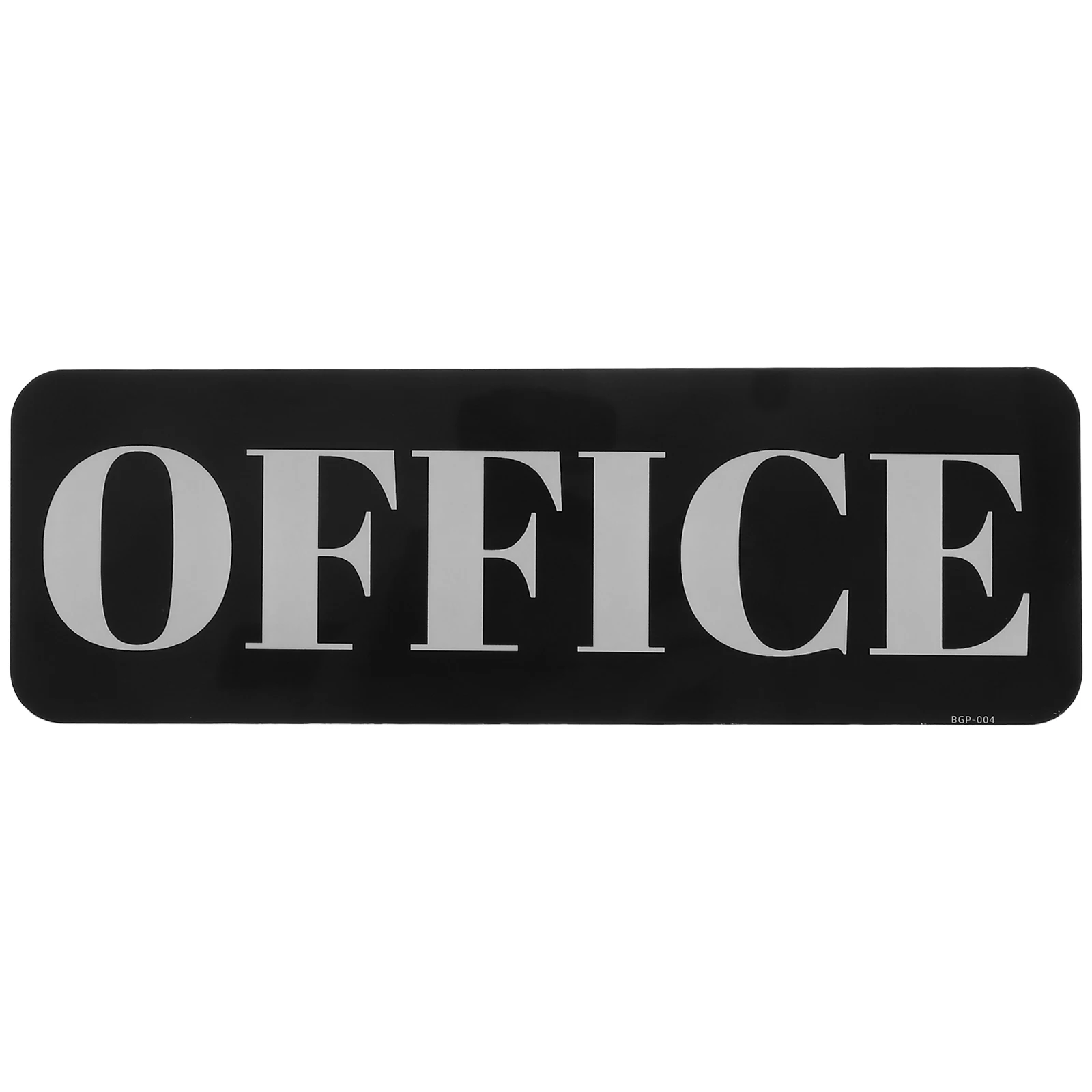 

Self Adhesive Acrylic Office Door Signs No Solicitation Dont Knock Wall Mountable Desk Placards Easy Installation