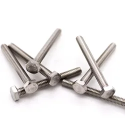 M3 M4 M5 M6 M8 M10 M12 M14 M16 A2-70 304 Stainless Steel DIN933 External Hex Screw Outer Hexagon Head Bolt Length 6-100mm