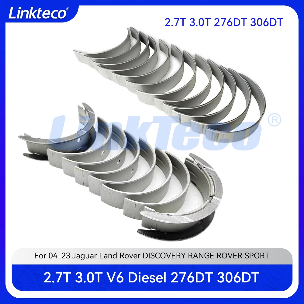 

Engine Crankshaft Main & con rod Bearing Set For 04-23 2.7 3.0 T L Jaguar XF Land Rover DISCOVERY RANGE ROVER SPORT 306DT 276DT