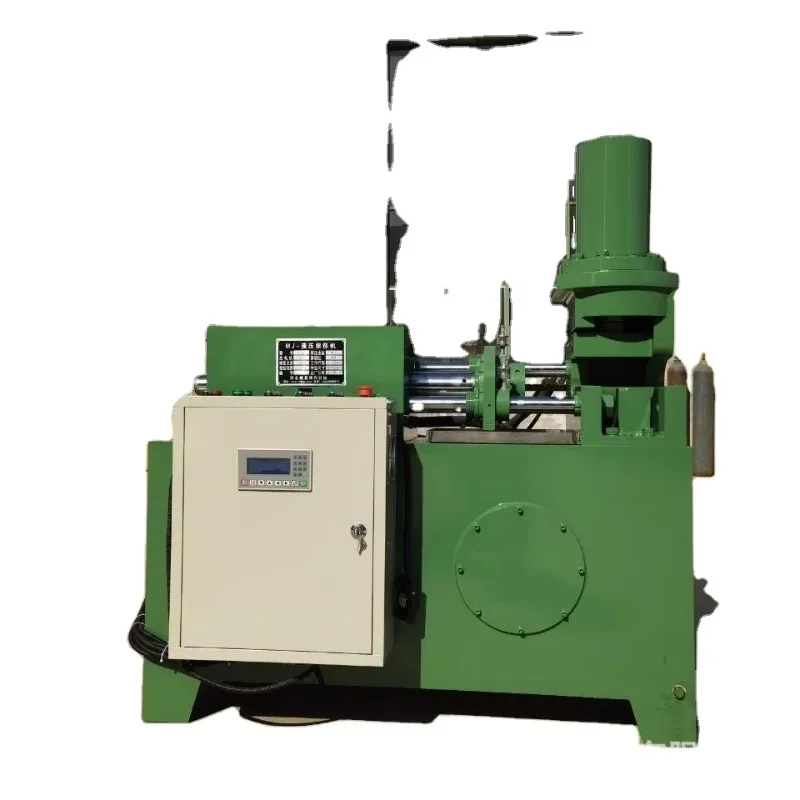 Steel Bar Pipe Joint Thread Knurling Machine and Wire Rolling Machine for Rebar Ribbing Professional Construction Gear view 3