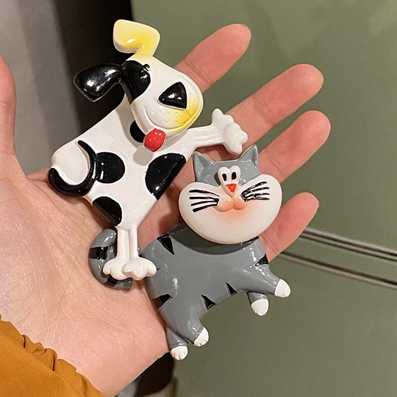Cartoon Shaking Head Animal Refrigerator Magnet Message Board Resin Magnetic Sticker Refrigerator Decoration Photo Wall Toy Gift