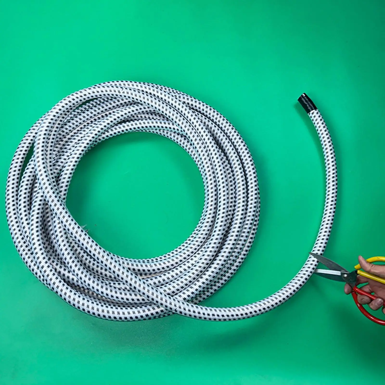 Garment Steamer Air Hose Heat Resistant Smooth Air , Insulating Nylon Braid Parts, Household Elastic Practical