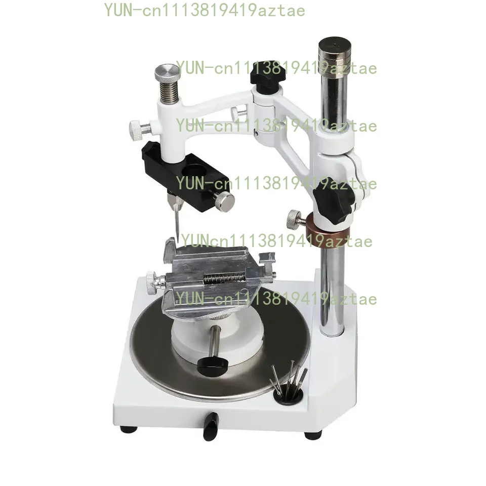 Dental Lab Equipment Parallelometer Square Base Surveyor Visualizer with 7 Tips