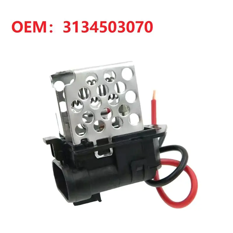 M49K-2X 3134503070 Radiator Fan Blower Motor Resistance For Astra Vectra 2.0 8V GM Agile Classic 94718195 FR103