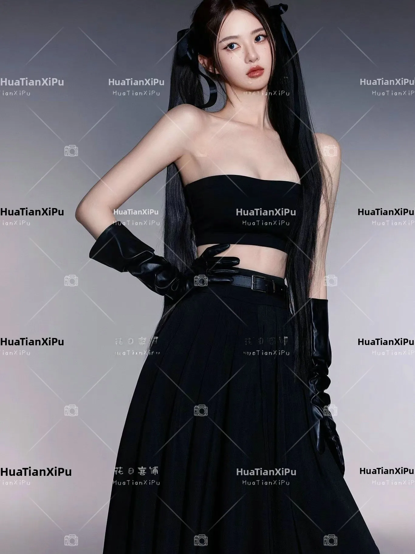 

New Arrival Studio Theme Portrait Photography Clothes Cool Sweet Girl Indoor Simple Pure Desire Style Art Photo Shooting Outfit