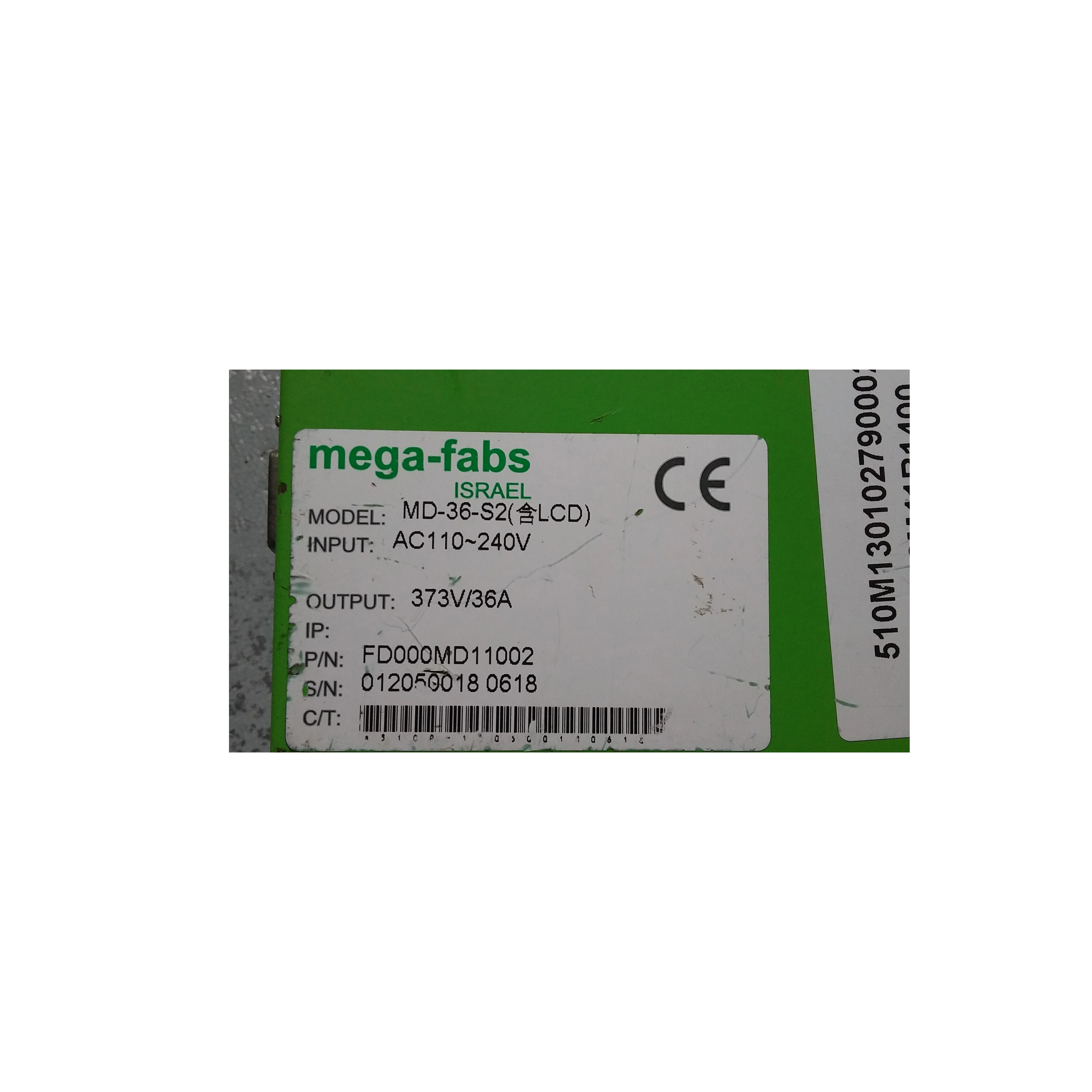 Controlador de megafabs MD-36-S2