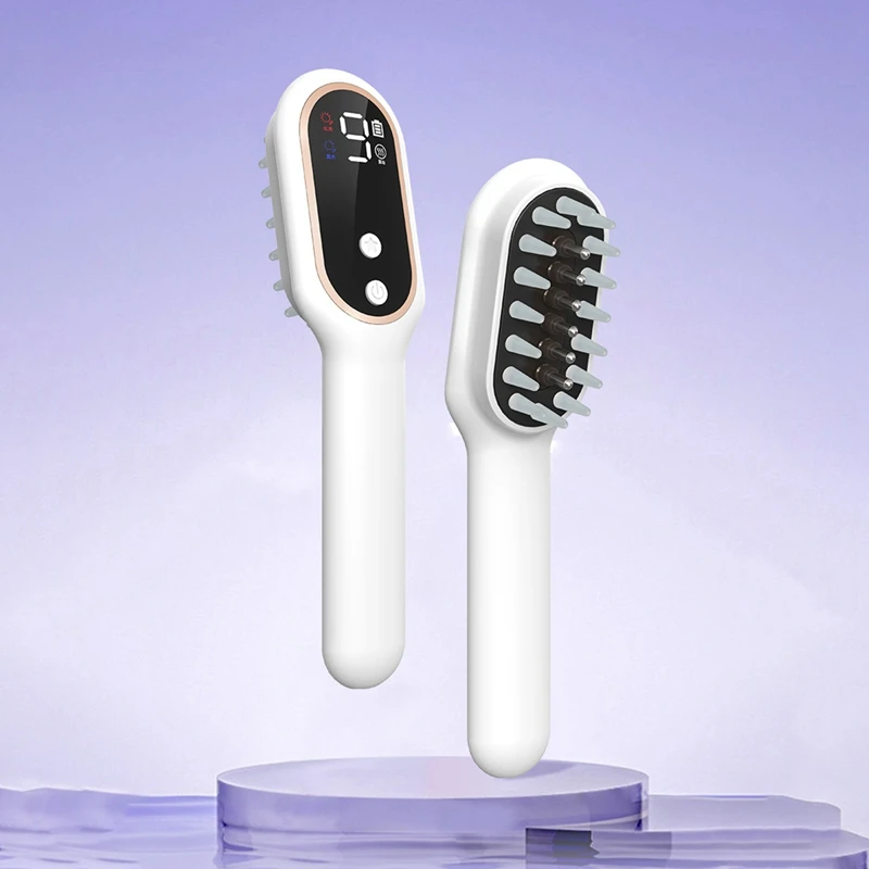 1 Piece Head Massage Comb Anti Hair Loss Infrared Hair Growth Comb Red Light Treatment Head Scalp Massage